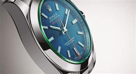 vetro zaffiro orologio rolex verde